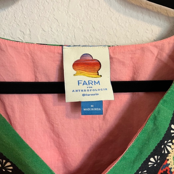 FARM Rio Multicolor Patchwork Blouse - Picture 6 of 6